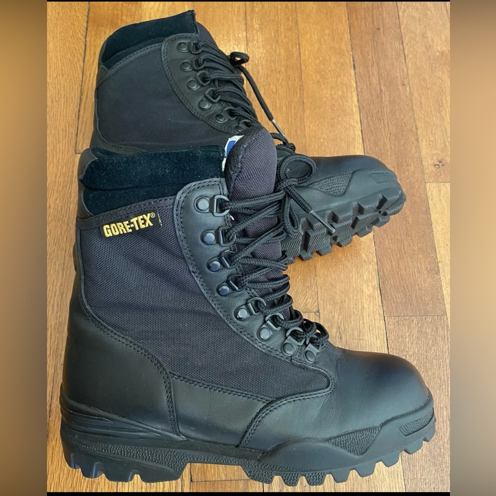 Men’s Matterhorn 8” Boots 6M Black Gore-Tex Steel Toe ANSI Z41 PT99 MI/75 C/75